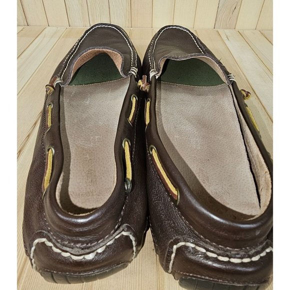 Polo Ralph Lauren Men\'s Arkley Slip On Dark Brown Leather Loafer Shoes main image 5